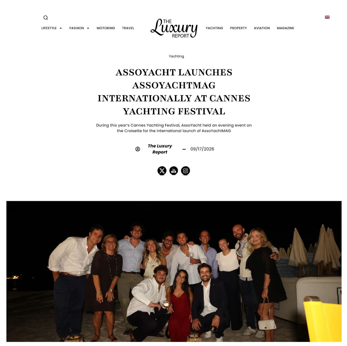 The luxury report